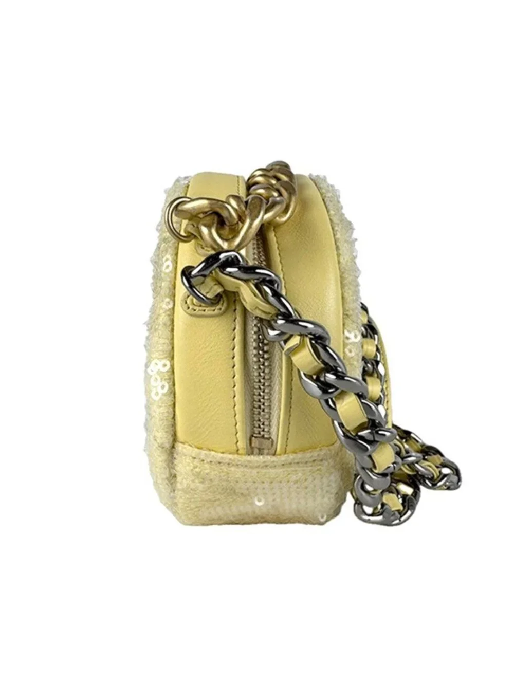 Chanel Shoulder Bag Yellow - Picture 2 of 10